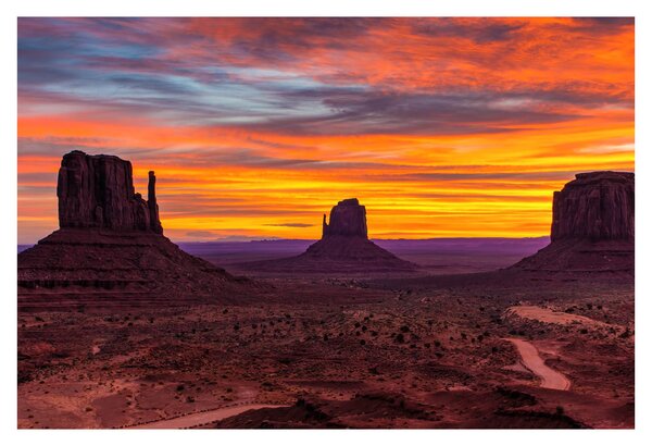Slika - Monument Valley, Arizona (90x60 cm)