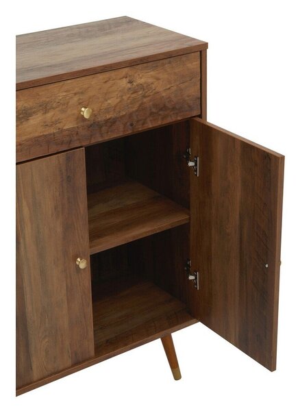 Komoda u tamnoj prirodnoj boji 70x94x35 cm Frida – Premier Housewares