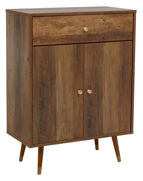 Komoda u tamnoj prirodnoj boji 70x94x35 cm Frida – Premier Housewares
