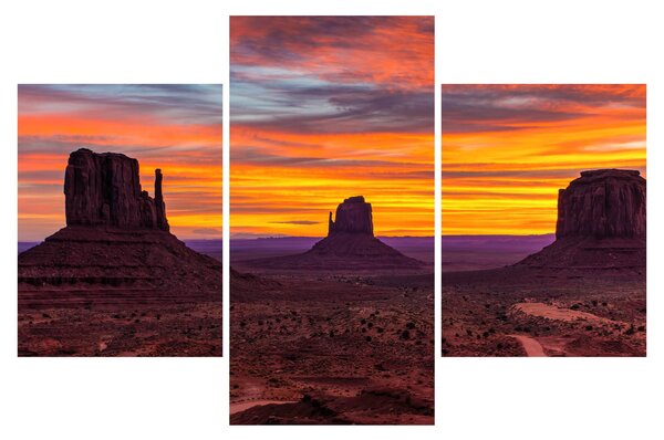 Slika - Monument Valley, Arizona (90x60 cm)