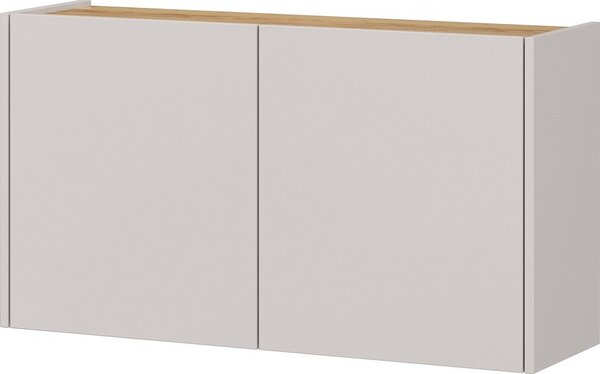Krem viseći ormarić u dekoru hrasta 93x52x29 cm Libbiano – Germania