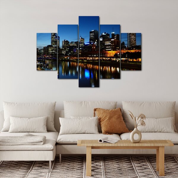 Slika noći u Melbourneu (150x105 cm)