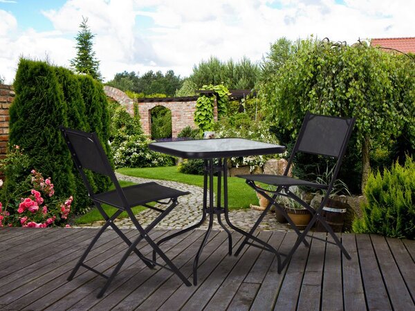 Vrtni stakleni stol 60 cm