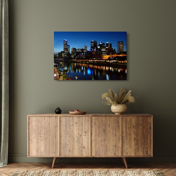 Slika noći u Melbourneu (90x60 cm)