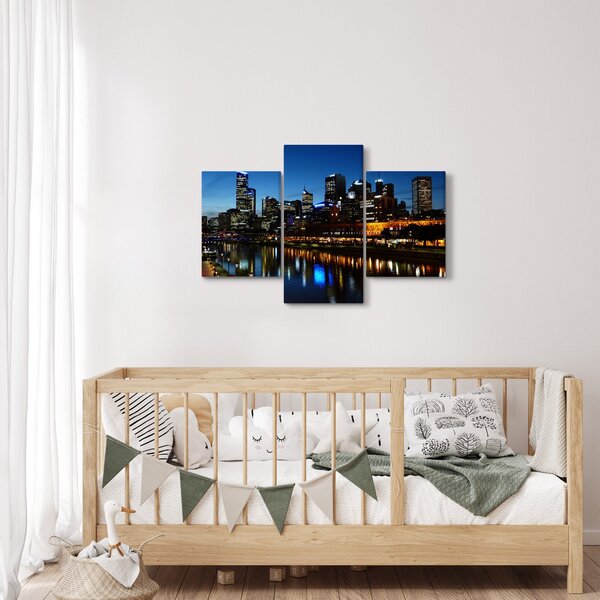 Slika noći u Melbourneu (90x60 cm)