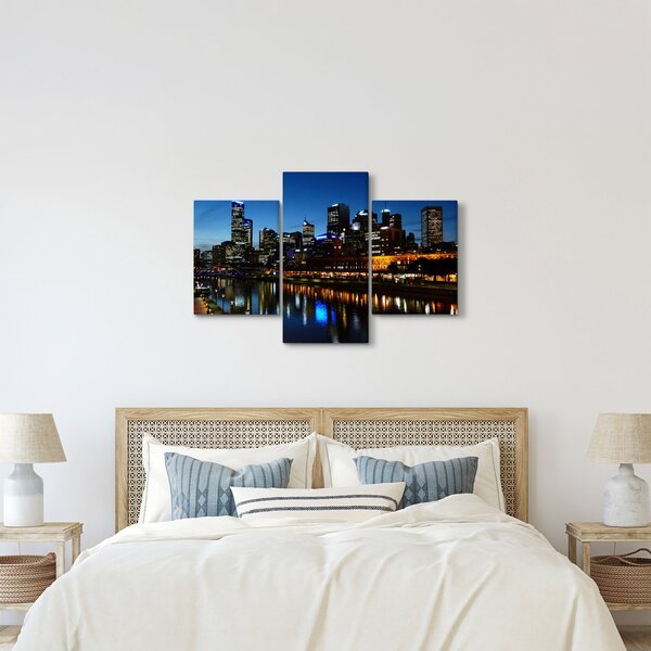 Slika noći u Melbourneu (90x60 cm)