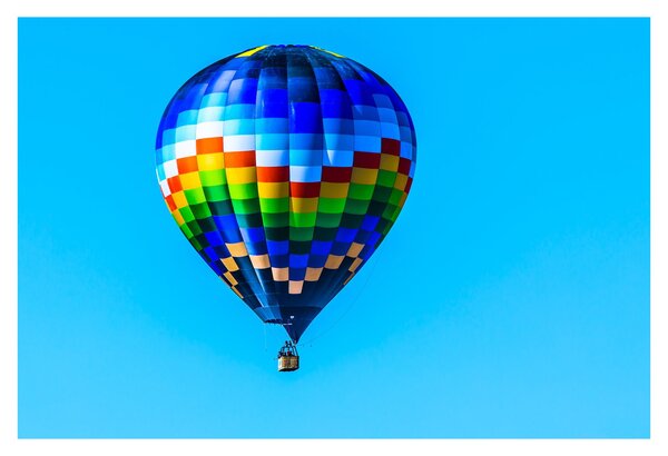 Slika - Balon na vrući zrak (90x60 cm)