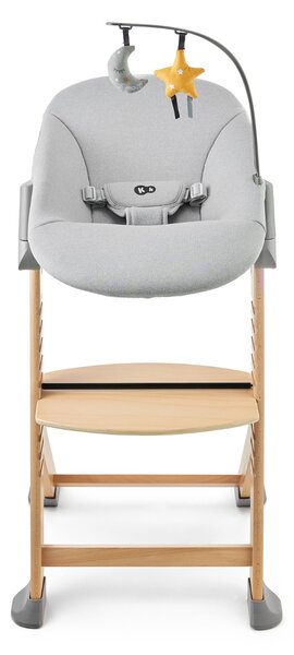 Kinderkraft hranilica Enock + ležaljka Calmee - Grey