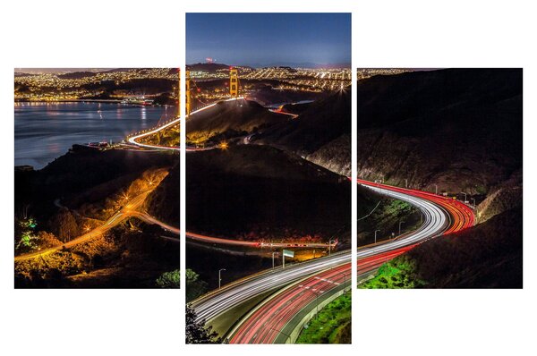 Slika - Most Golden Gate (90x60 cm)