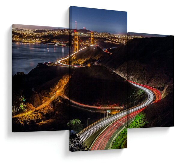 Slika - Most Golden Gate (90x60 cm)