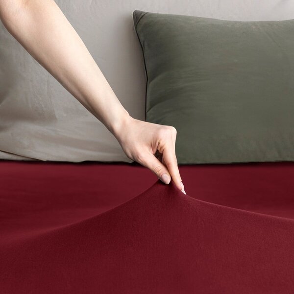 Bordo plahta s gumom od jeseya 180x200 cm Amber – Restilo