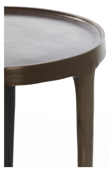 Metalni okrugli pomoćni stol ø 43 cm Tobias – Light & Living