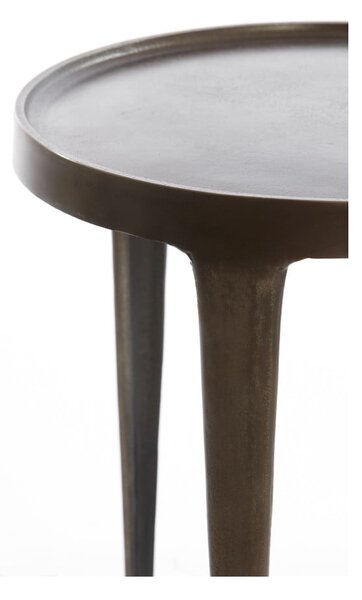 Metalni okrugli pomoćni stol ø 43 cm Tobias – Light & Living