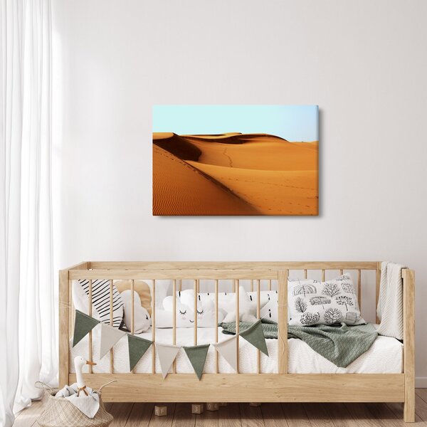 Slika - Otisci u pustinji (90x60 cm)