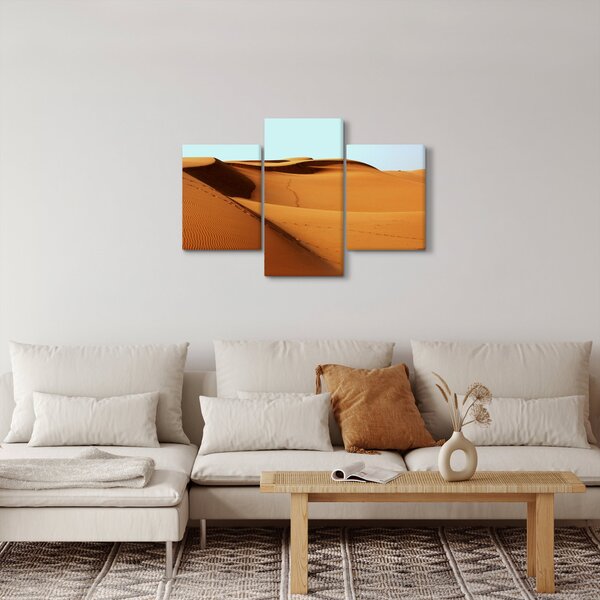 Slika - Otisci u pustinji (90x60 cm)