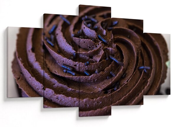 Slika - Čokoladni cupcake (150x105 cm)