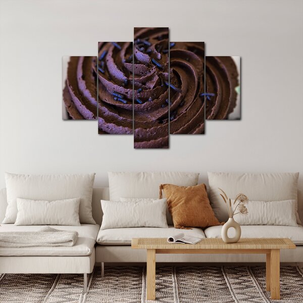 Slika - Čokoladni cupcake (150x105 cm)