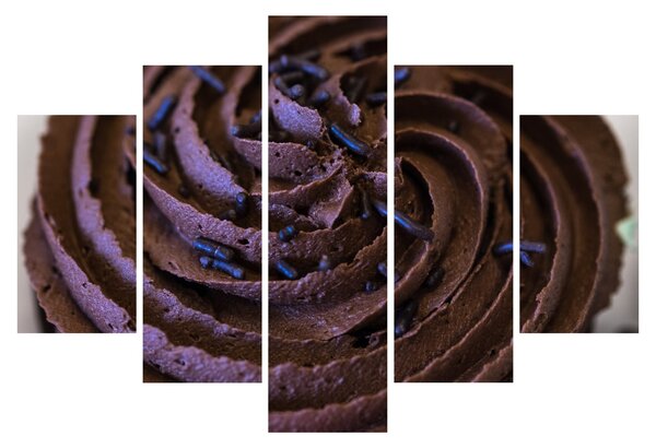 Slika - Čokoladni cupcake (150x105 cm)