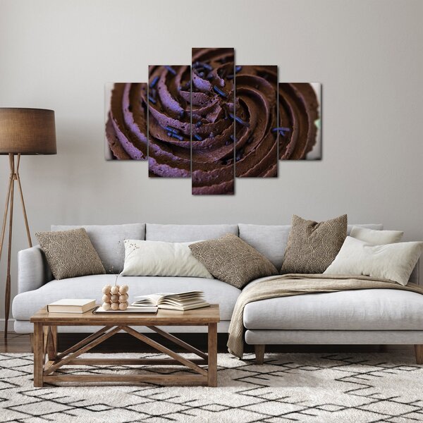 Slika - Čokoladni cupcake (150x105 cm)