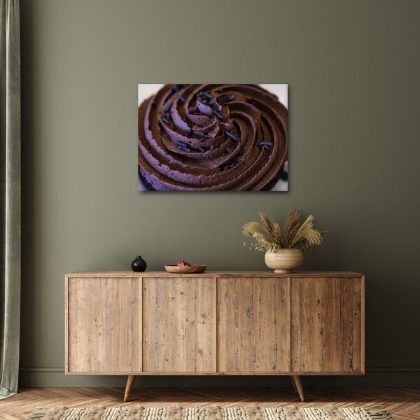 Slika - Čokoladni cupcake (70x50 cm)