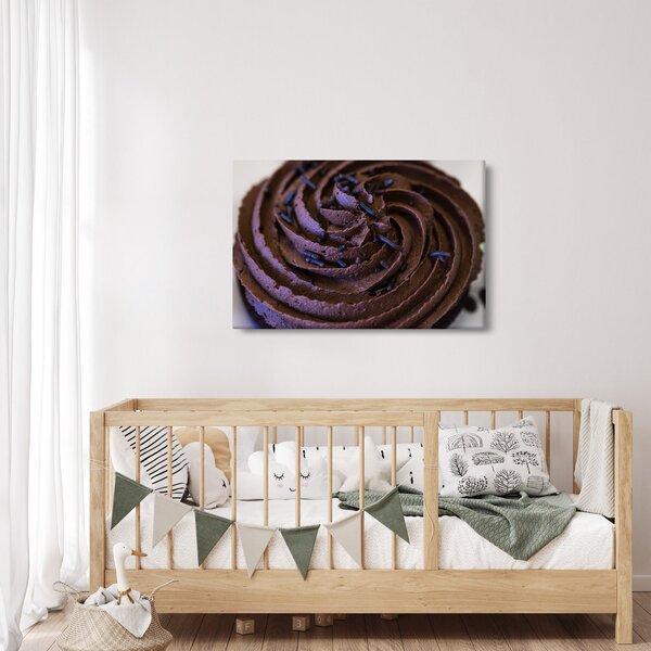 Slika - Čokoladni cupcake (90x60 cm)