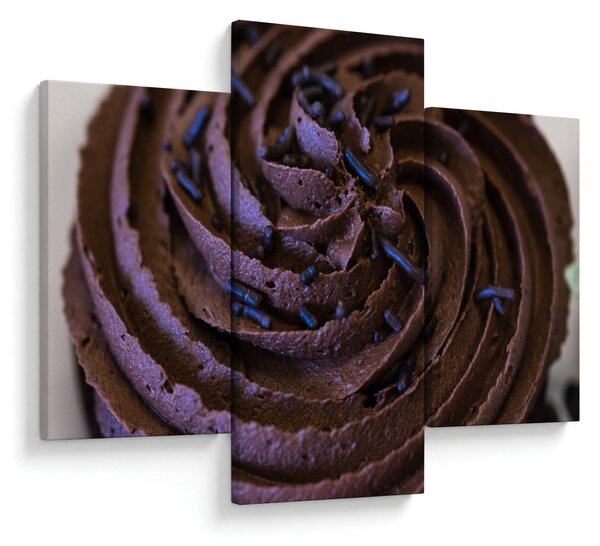 Slika - Čokoladni cupcake (90x60 cm)