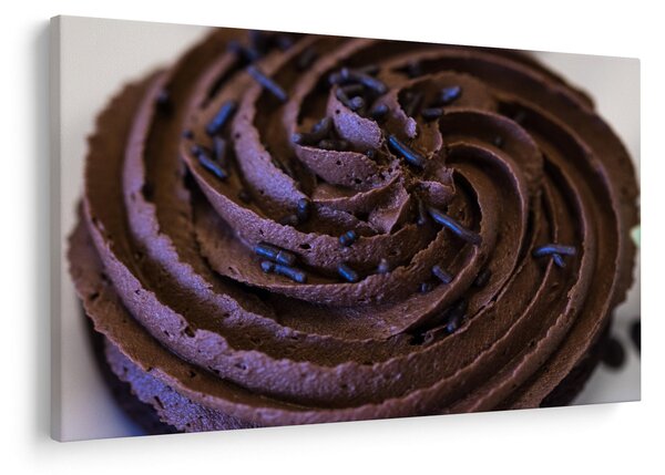 Slika - Čokoladni cupcake (90x60 cm)