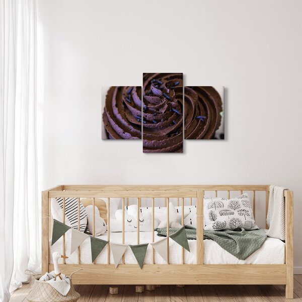 Slika - Čokoladni cupcake (90x60 cm)
