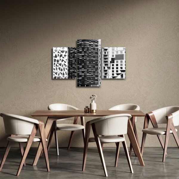 Slika crno-bijele arhitekture (90x60 cm)