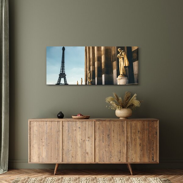 Slika trga Trocader, Pariz (120x50 cm)
