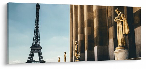 Slika trga Trocader, Pariz (120x50 cm)
