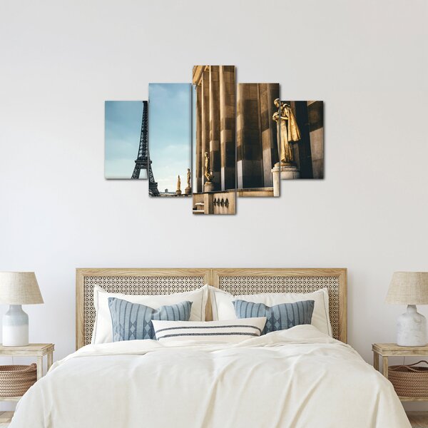 Slika trga Trocader, Pariz (150x105 cm)