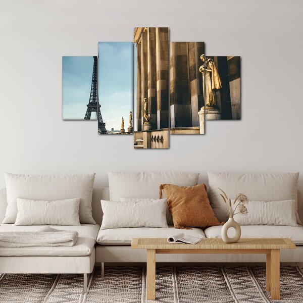 Slika trga Trocader, Pariz (150x105 cm)