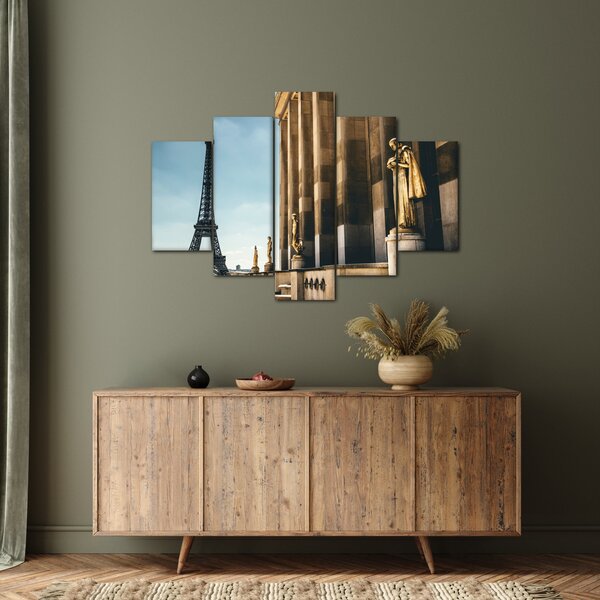 Slika trga Trocader, Pariz (150x105 cm)