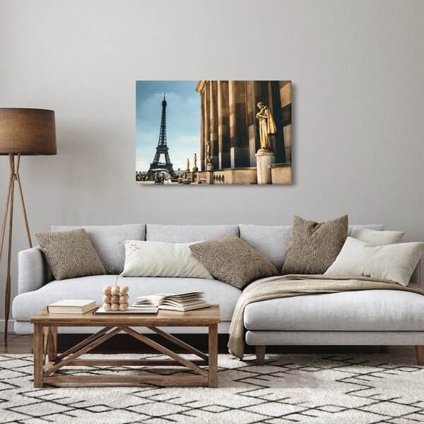 Slika trga Trocader, Pariz (90x60 cm)