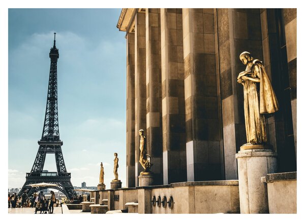 Slika trga Trocader, Pariz (70x50 cm)
