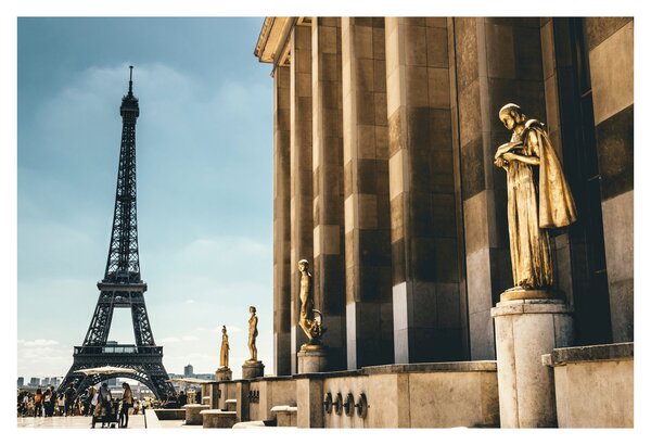 Slika trga Trocader, Pariz (90x60 cm)