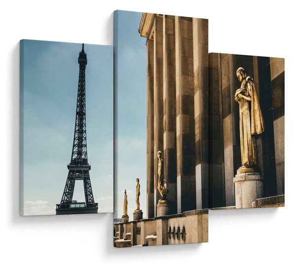 Slika trga Trocader, Pariz (90x60 cm)