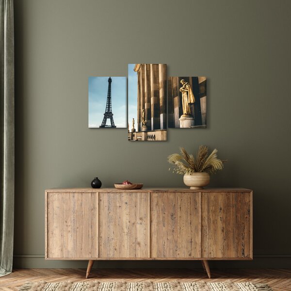 Slika trga Trocader, Pariz (90x60 cm)