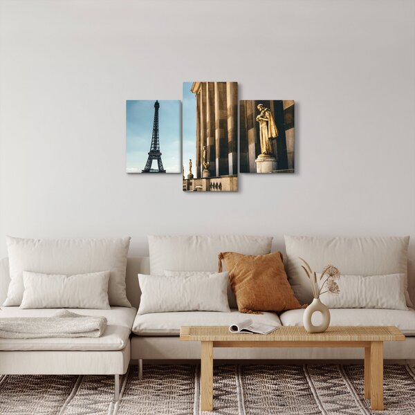 Slika trga Trocader, Pariz (90x60 cm)