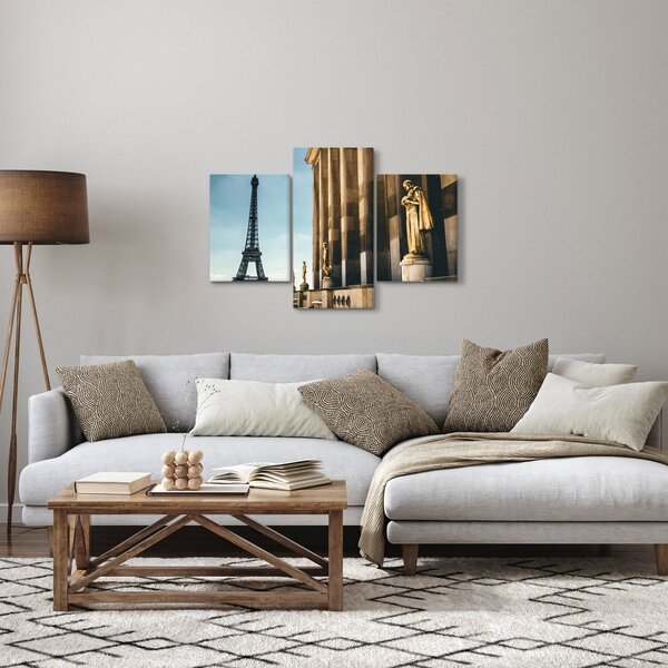 Slika trga Trocader, Pariz (90x60 cm)