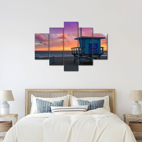 Slika plaže Santa Monica (150x105 cm)