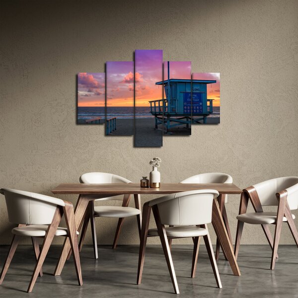 Slika plaže Santa Monica (150x105 cm)