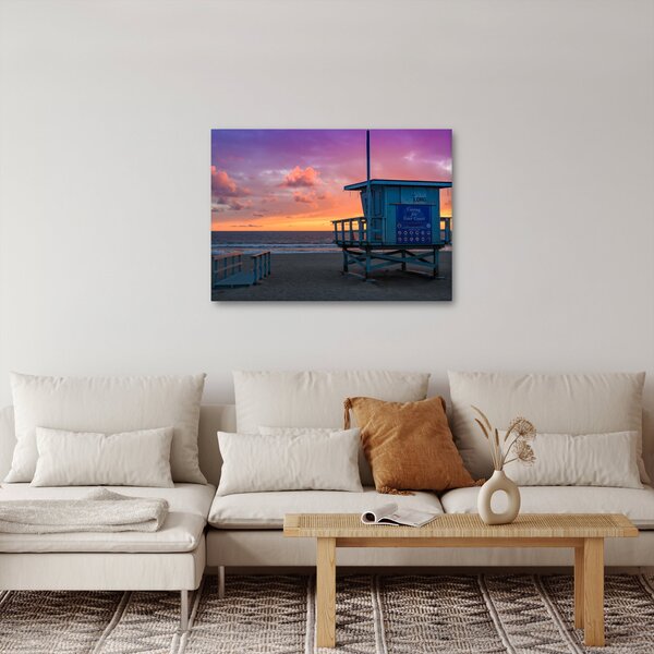 Slika plaže Santa Monica (70x50 cm)