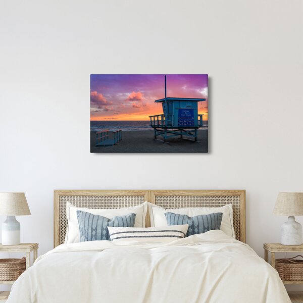 Slika plaže Santa Monica (90x60 cm)