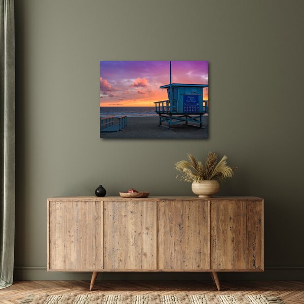 Slika plaže Santa Monica (70x50 cm)
