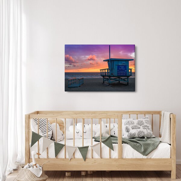 Slika plaže Santa Monica (90x60 cm)