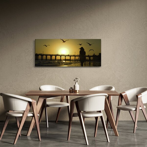 Slika - Šetnja plažom (120x50 cm)