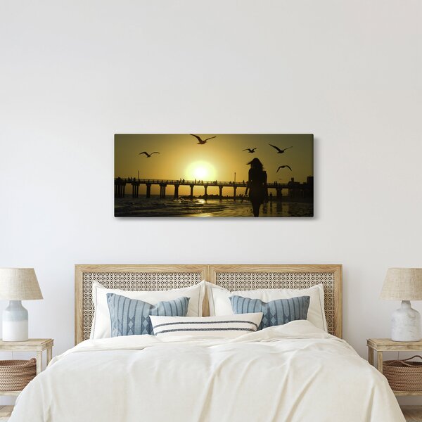 Slika - Šetnja plažom (120x50 cm)