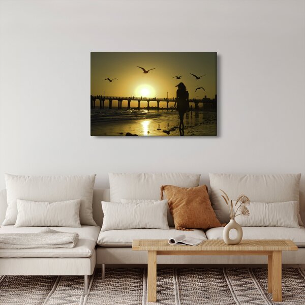 Slika - Šetnja plažom (90x60 cm)